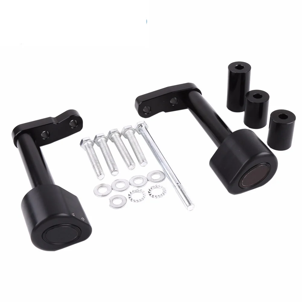 Мотоцикл с ЧПУ алюминиевая рама слайдер Краш Pad защита от падения для Kawasaki Ninja 250 300