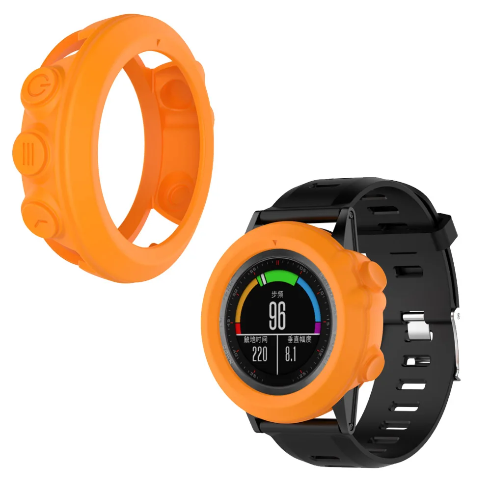 Tschick мягкий силиконовый защитный чехол для Fenix 3 Сапфир/Fenix HR/Quatix 3/Tactix Bravo GPS часы