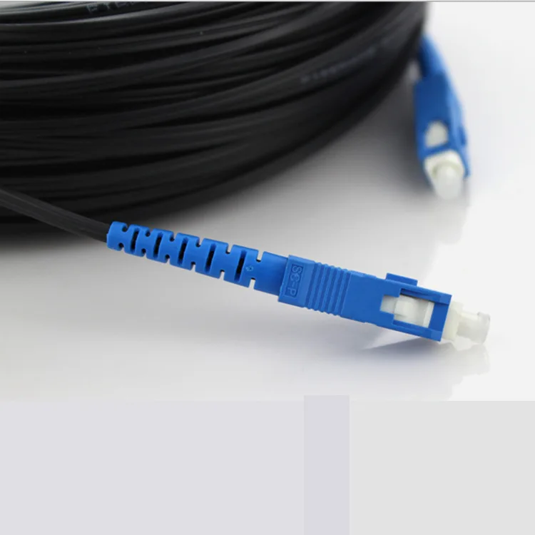 500 м наружный SC Ftth Dromp кабель Simplex одномодовый G657A волоконно-оптический патч-корд