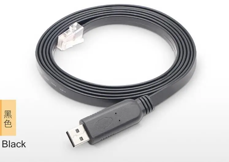 6 футов сетевые роутеры FTDI USB RS232 к RJ45 консоль Мужской кабель для Cisco роутер huawei ZTE