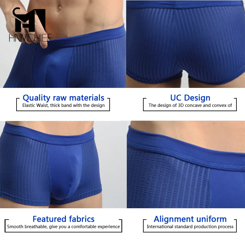 Нижнее белье для мужчин брендовые боксеры новые мужские брюки сексуальные шорты