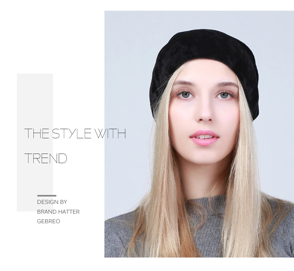 Бренд Geebro, женские велюровые шапки бини, весна, повседневная шапка для женщин, полиэстер, с черепом, бини, Балаклава, женская шапка
