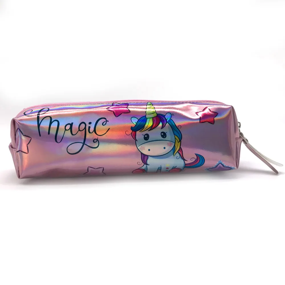 Карандаш кактус чехол Trousse Scolaire Estuche Единорог Escolar школьный пенал для карандашей Фламинго Альпака Estuches Laser Scolaire Stylo