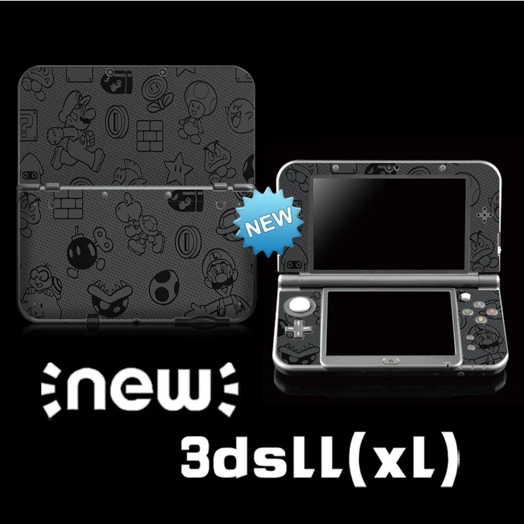 Защитная Виниловая наклейка для лимитированной серии Super Maro color sticker s для nintendo NEW 3DS LL/3DS XL