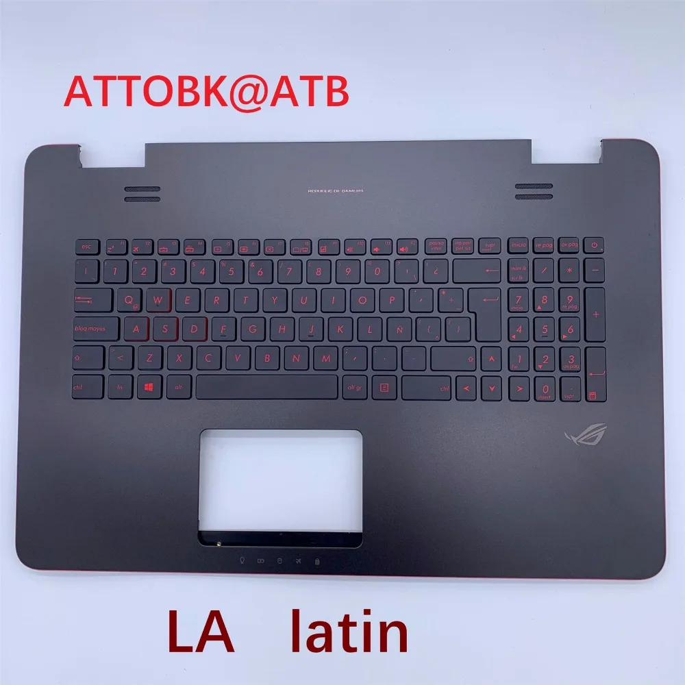 RU US LA AR стандартная клавиатура для ноутбука ASUS N751 N751J G771 G771JW GL771JM GL771JW GL771 с подсветкой с крышкой C