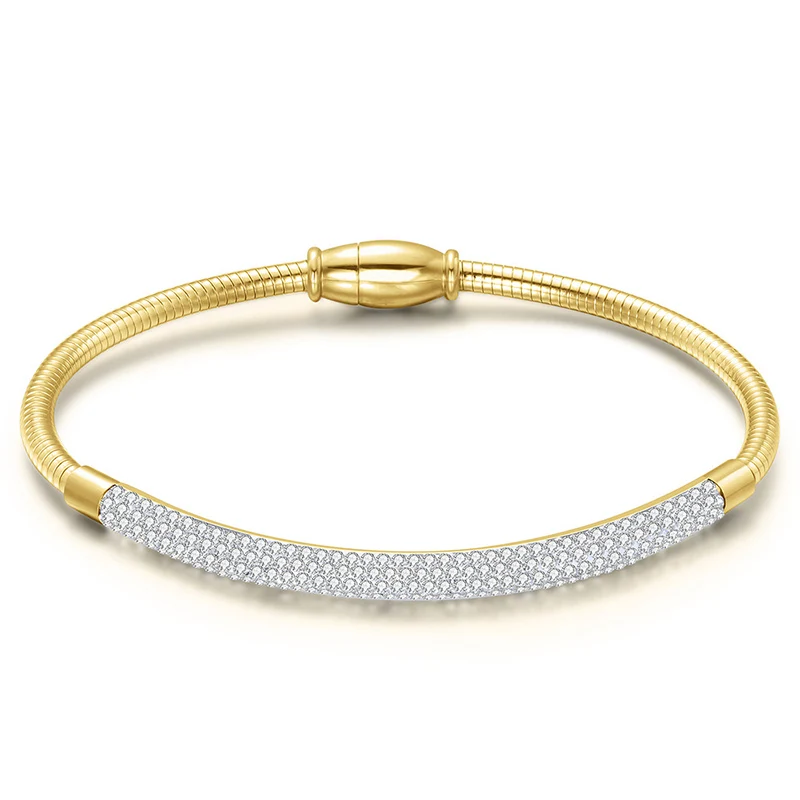 2019 ювелирные изделия женский браслет из нержавеющей стали проволочный с