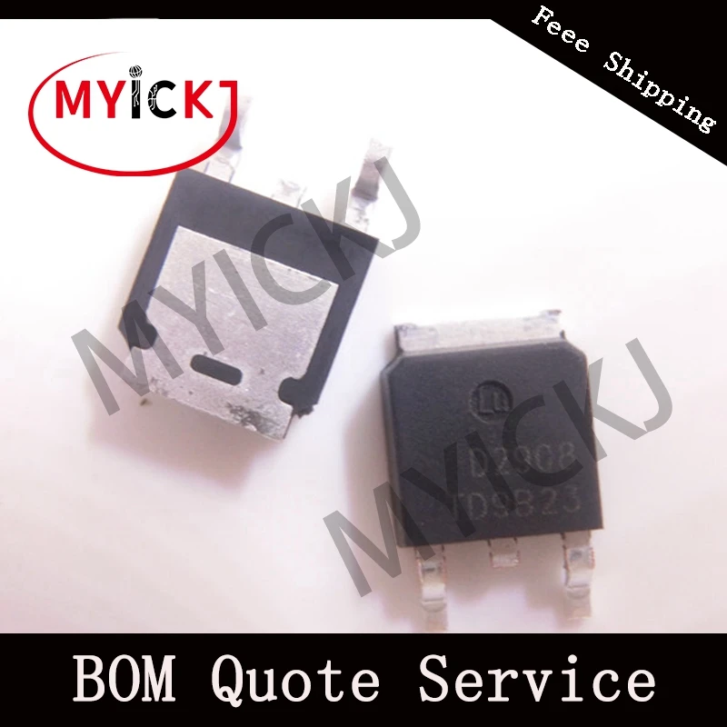 5 шт. AOD2908 MOSFET N CH 100V 52A TO252 IC CHIP TO 252|Светодиодные чипы| |