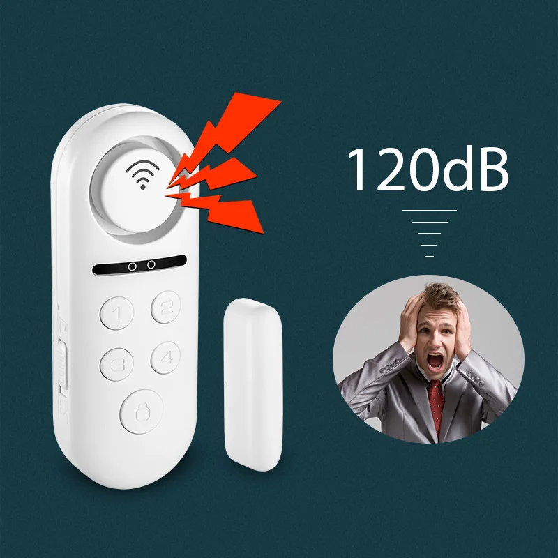 Охранная сигнализация KERUI с Wi Fi 120 дБ 5 шт.|Сенсор и детектор| |