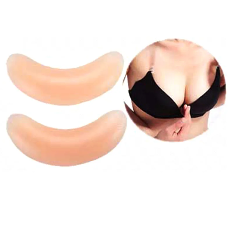 Бюстгальтер с вкладышами утолщенный силиконовый купальник вставками Свадебный