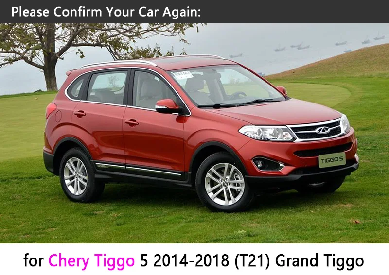 Для Chery Tiggo 5 Роскошная Высококачественная хромированная кнопочная панель 2014 2015