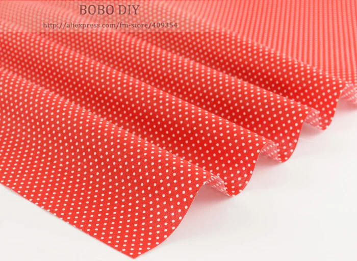 11 шт. 50 см х &quotMini Dots&quot 100% хлопок Ткань для шитья стеганая ткань текстиль Тильда