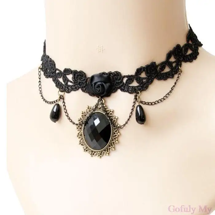 Ожерелье Gofuly винтажное с кружевным воротником ручной работы|fashion choker|collar chokerchoker