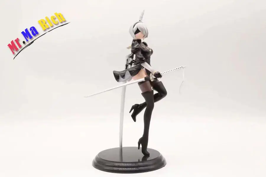 Аниме NieR Automata YoRHa No 2 Тип 2B 25 см ПВХ фигурка игрушка подарок | Игрушки и хобби