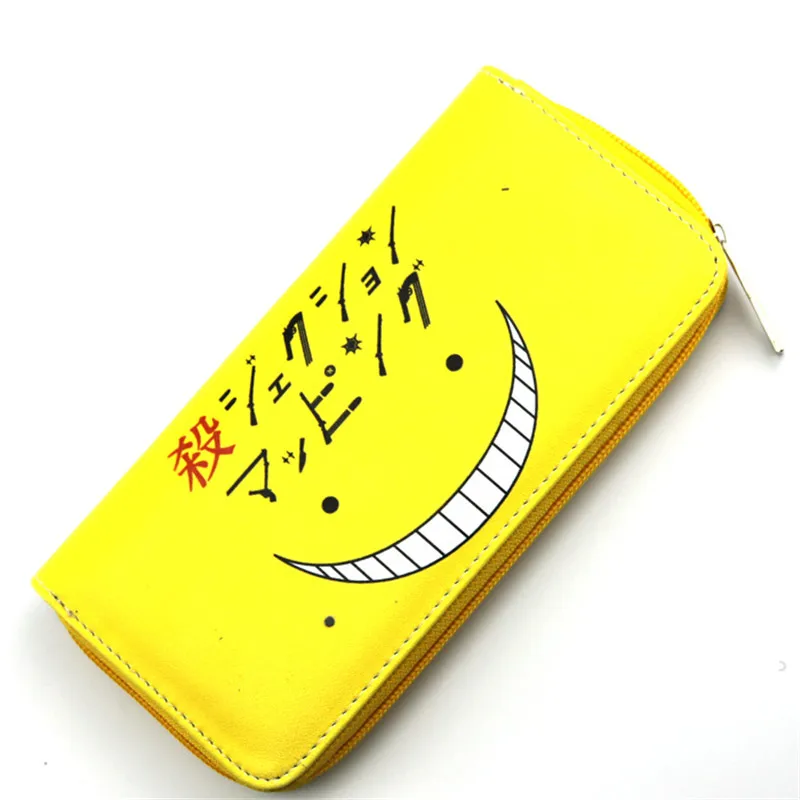 Кошелек для косплея Ansatsu Kyoushitsu korsensei Длинный кошелек из искусственной кожи на
