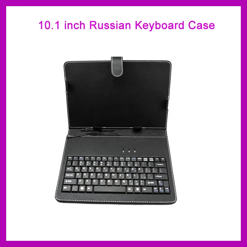 Чехол для русской клавиатуры 10 дюймов 1 дюйма с подставкой Micro USB деловой чехол