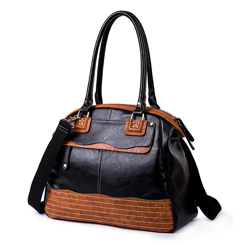 Винтажная крутая модная цветная Мужская Сумка хорошего качества большая Толстая