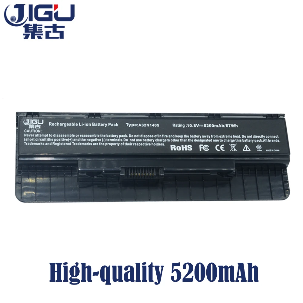 

Аккумулятор JIGU для ноутбука, 6 ячеек, A32LI9H A32N1405 A32N14O5 A32NI405 для Asus G551 G551J G551JK G551JM G58JM G771 G771J G771JK G771JM