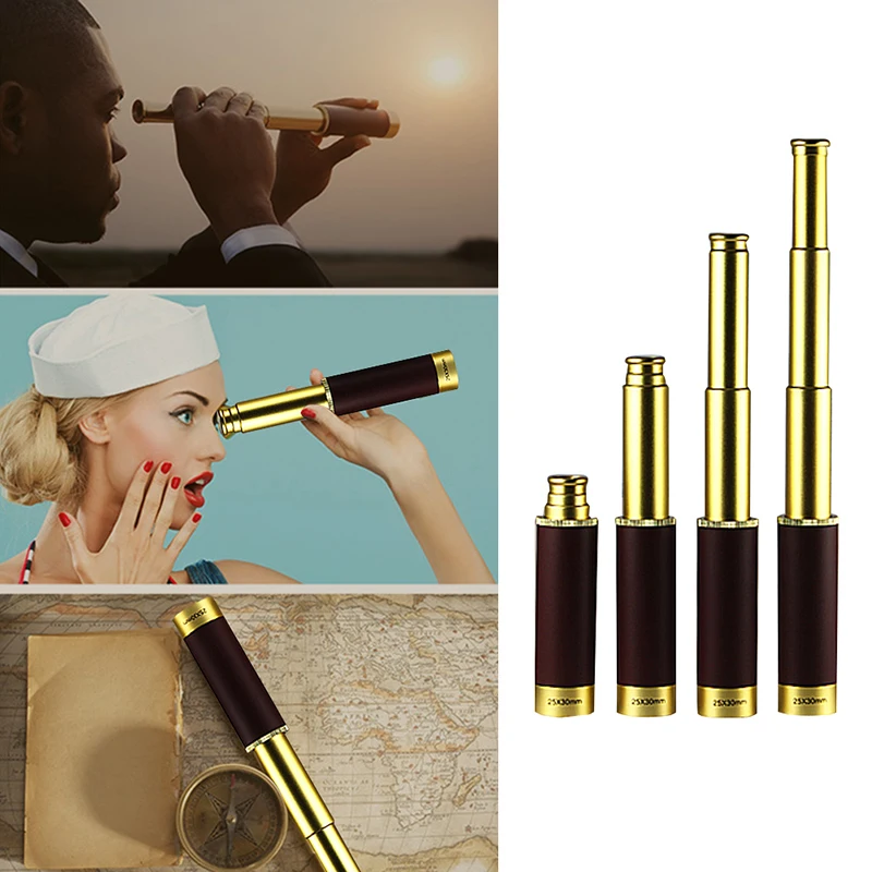 Портативный пиратский бинокль с зумом охотничий монокуляр мощный телескоп