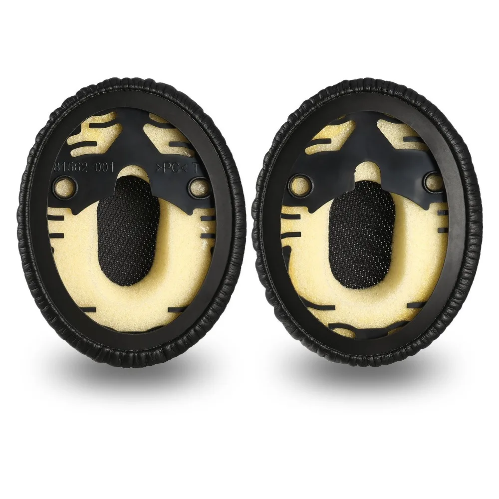 

High Quality Protein Leather Foam Ear Pads for Bose QC3 OE1 ON-EAR Headphones Earpads With Buckle 12.25