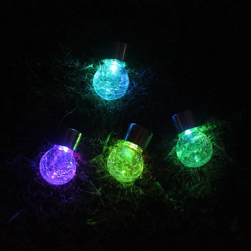 Новинка 2019 подвесной светильник на солнечной батарее хрустальный стеклянный