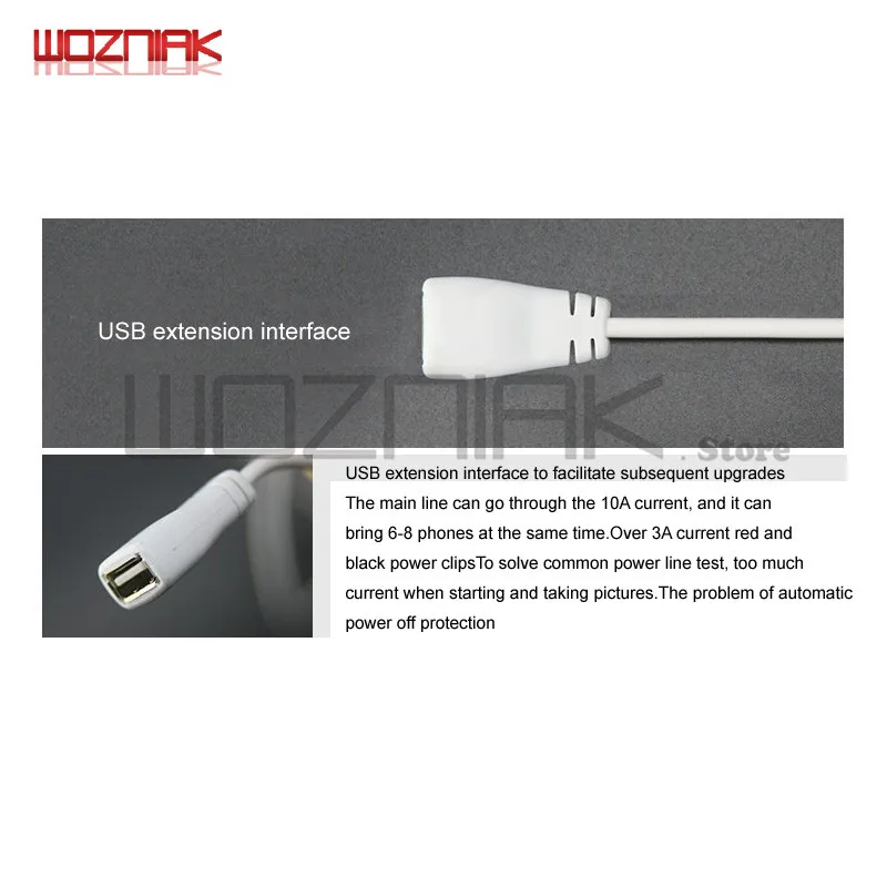Wozniak SS 905A батарея питания загрузки активации тестовая линия для iphone