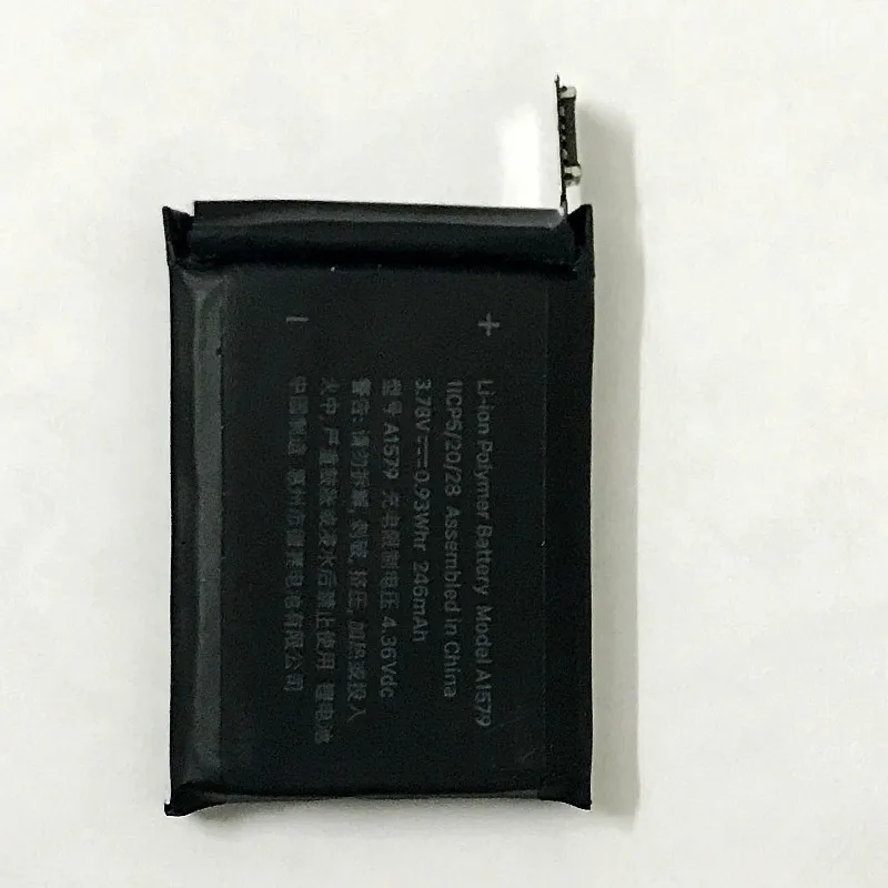246 мАч оригинальный 0 93wh A1579 аккумулятор для Apple Watch 42 мм (1 го поколения) и Sport Edition