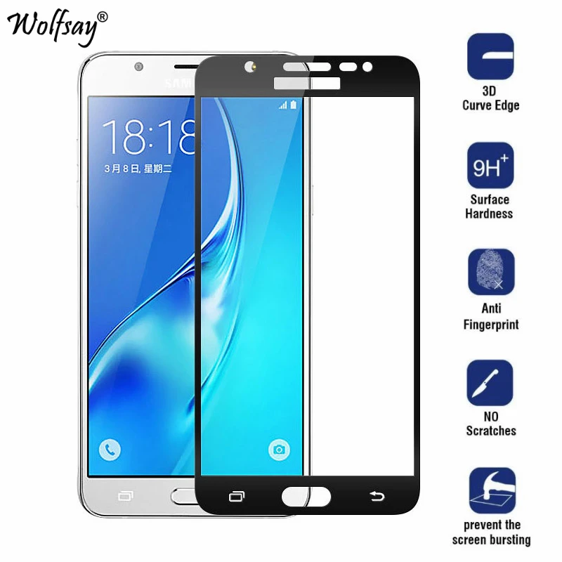 1 шт. для закаленного стекла Samsung Galaxy Grand Prime защитная пленка экрана с изогнутым