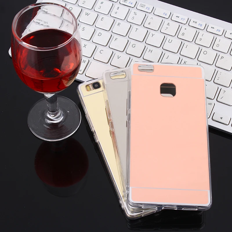 Case for Huawei P9 P10 P20 Pro Mate 20 10 Lite Nova 3 3i P smart Plus Honor 8X 7X 6X 7A 7C 9 Mirror Soft TPU Silicone Cover | Мобильные