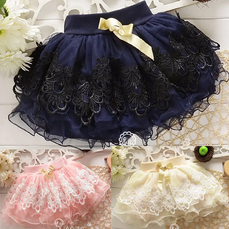 Модная юбка для маленьких девочек мини короткая пачка детей Lu От 1 до 5 лет|girls fashion