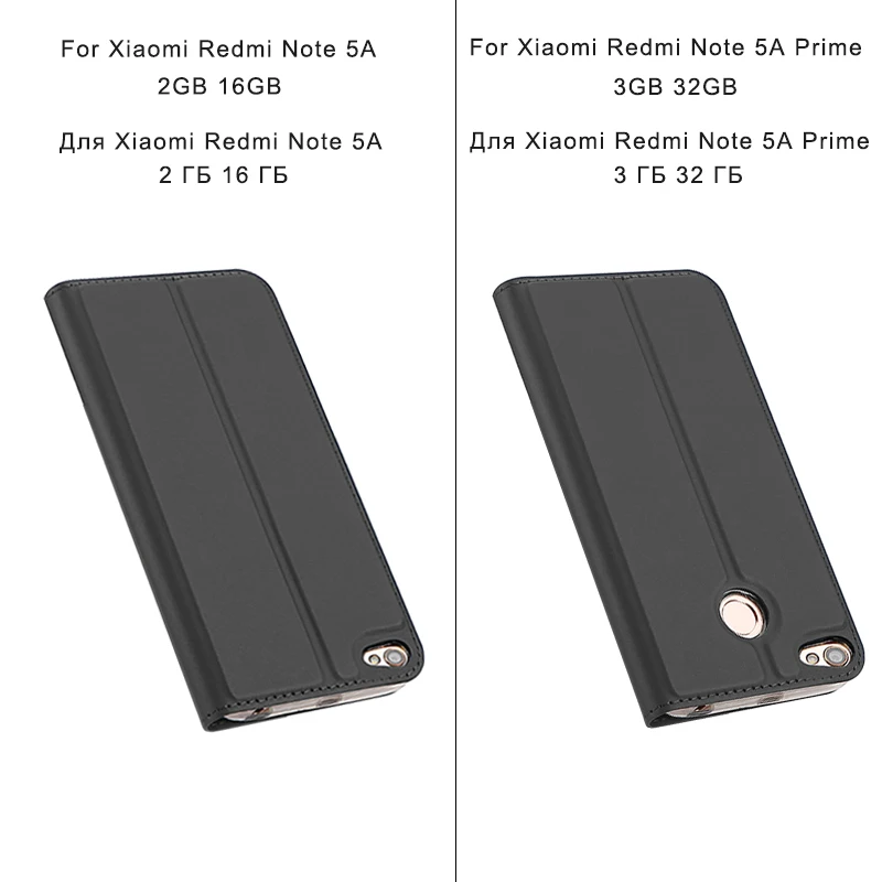 DUX DUCIS Флип из искусственной кожи чехол для Xiaomi Redmi Примечание 5A Prime кошелек чехол для Xiomi Redmi Note 5A Prime Pro 3g 32GB 5,5 Funda