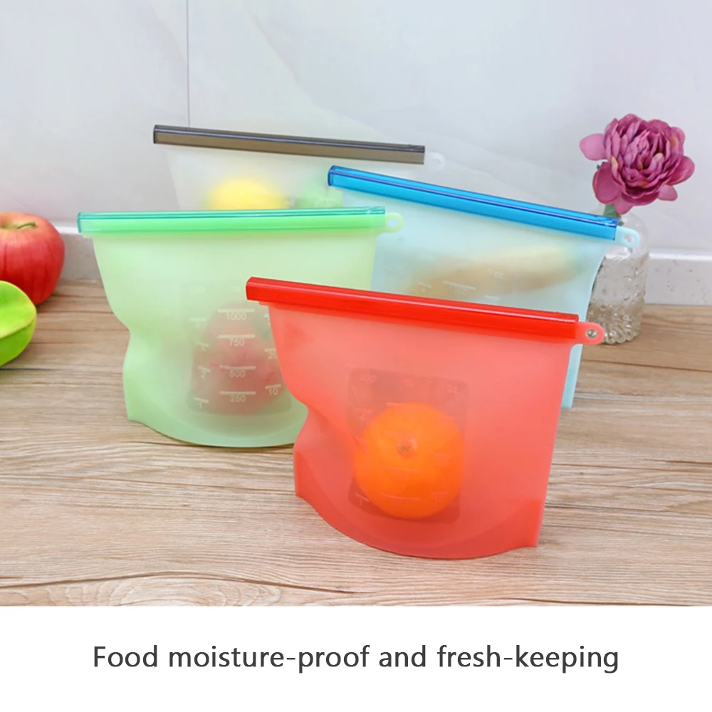 Кухонный инструмент силиконовая форма свежий мешок многоразовый Вакуумный