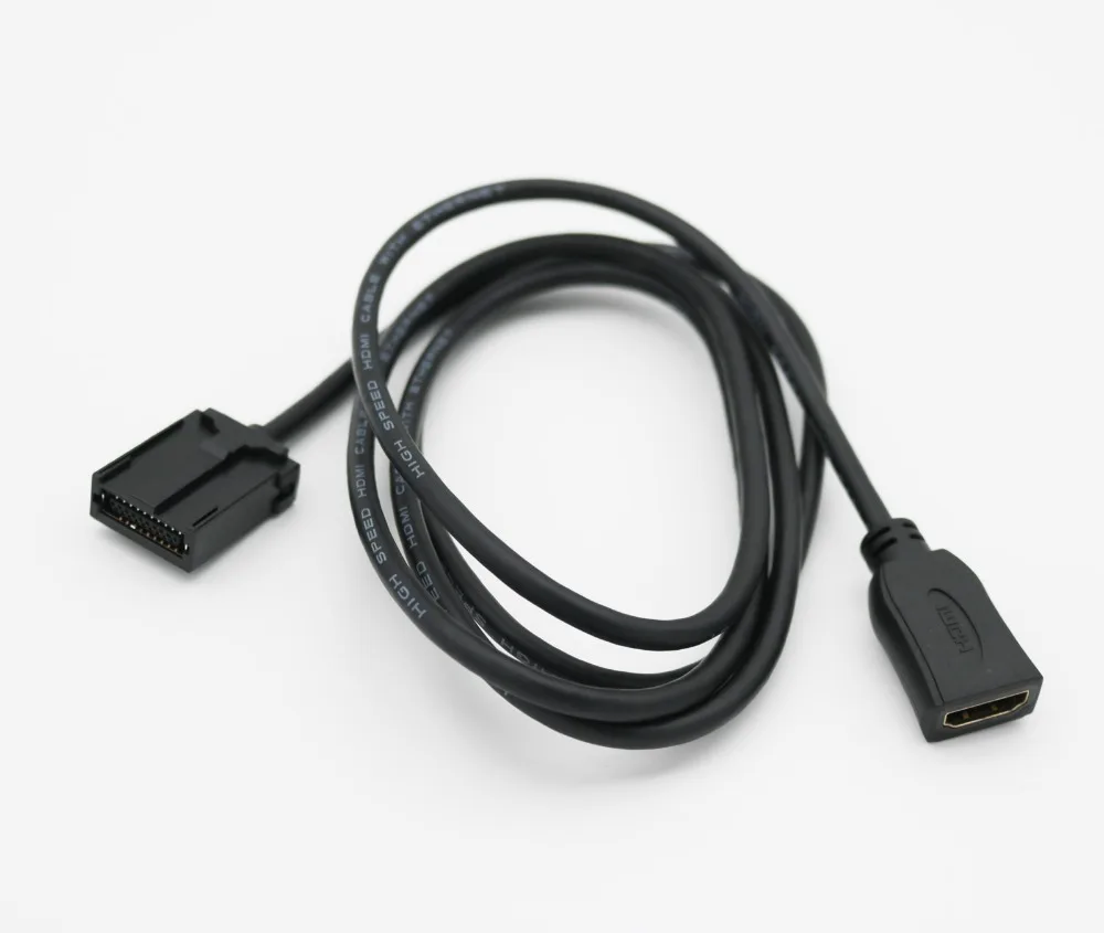 Высокоскоростной HDMI тип A мама к 1 4 Тип E папа видео аудио кабель адаптер для