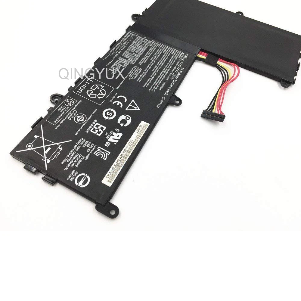 QINGYUX Новый 7 6 В 38Wh 4840 мАч C21N1414 Аккумулятор для ноутбука ASUS X205TA EeeBook X205 (X205TA-02) |