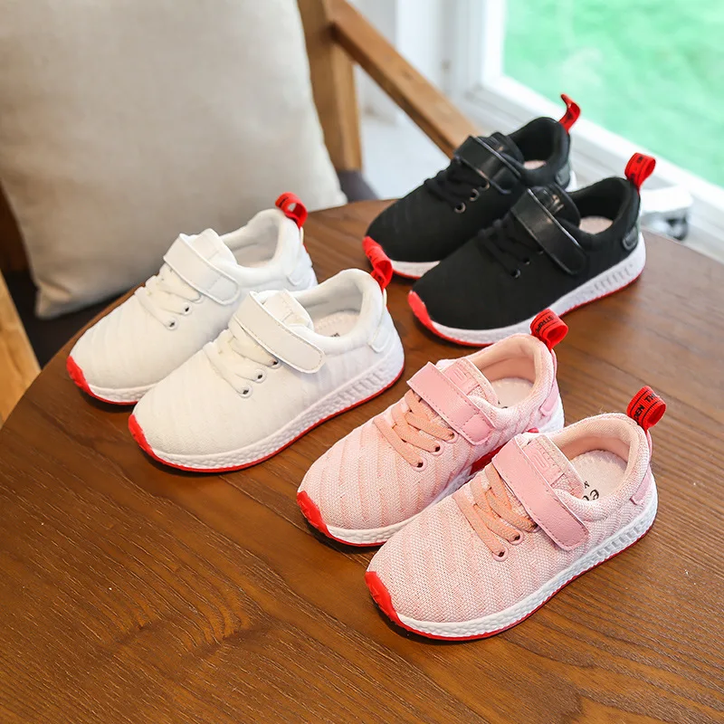 2017 Kids Shoes Spring qutumn for Boys &amp Girls Breathable Children Sneakers air mesh Fashion Sport girls | Детская одежда и