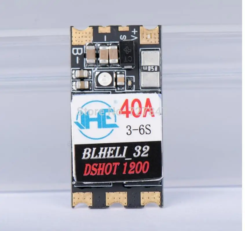 Новый 40A 3-6S Blheli 32 бесщеточный ESC Dshot1200 RGB LED для радиоуправляемых моделей
