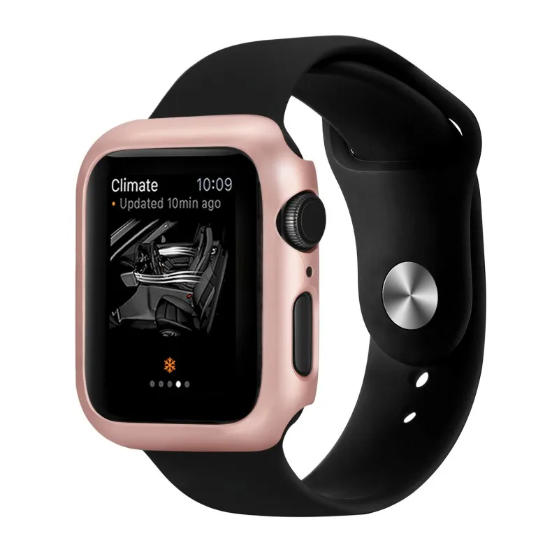 Роскошный защитный чехол из поликарбоната для Apple Watch серии 5 серии 4, чехол для iWatch 40 мм 44 мм бампер