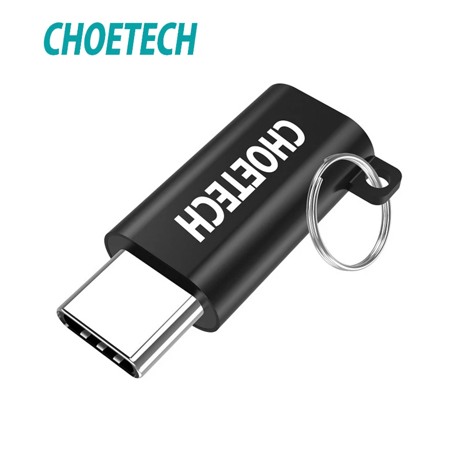 CHOETECH usb type C адаптер Micro USB к OTG переходник быстрое зарядное устройство для Samsung Galaxy