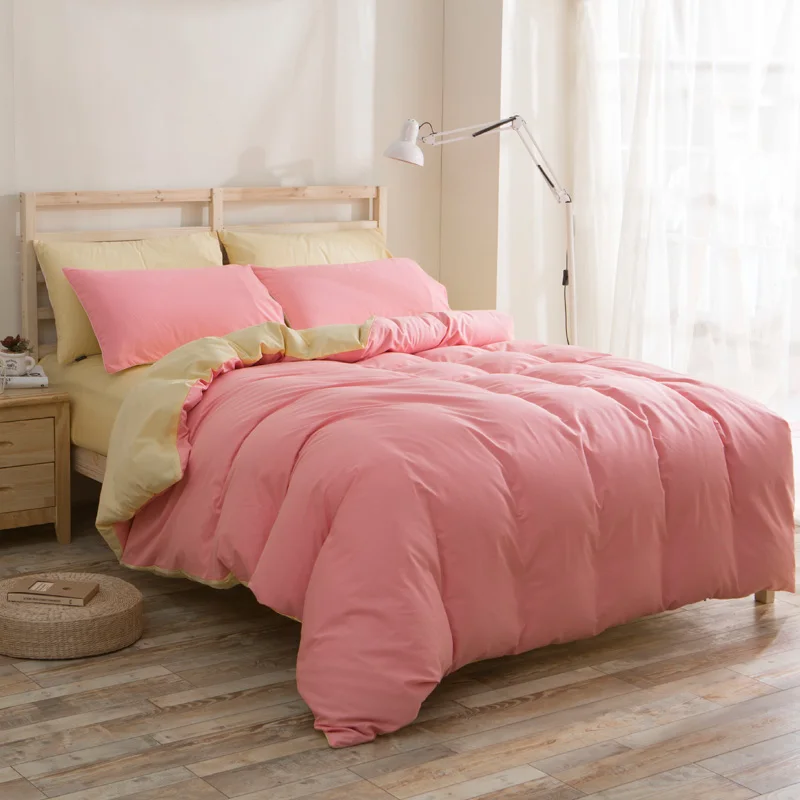 Постельные принадлежности сплошной цвет Полиэстер Хлопок домашний текстиль