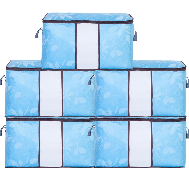 Новые 5 шт/упаковка шт./компл. короб для хранения из нетканого полотна сумка