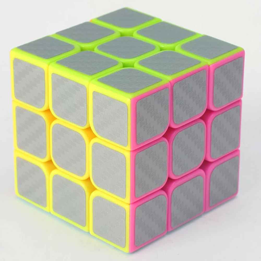 Три 3 слоя Z cube's speed Puzzle волшебный куб 3*3*3 игрушка для детей 6 цветов 5 см 3x3x3