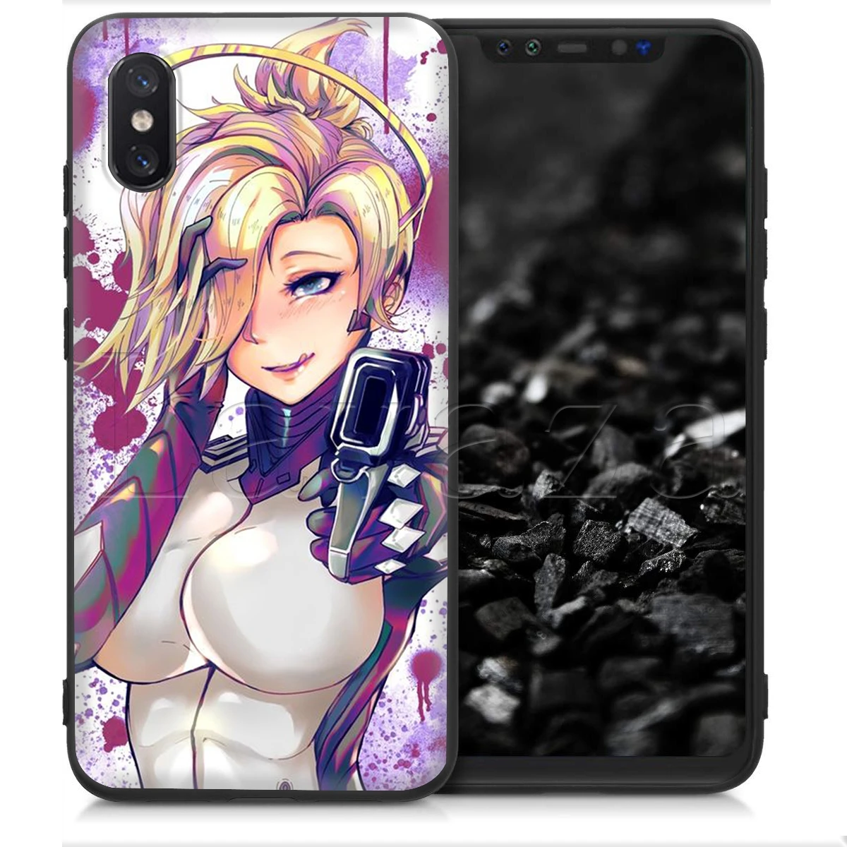 Lavaza Overwatch OW Mercy Silicone Case for Xiaomi Redmi Note 4 4X 4A 5 5A 6 6a 7 8 Pro Go Prime Plus | Мобильные телефоны и