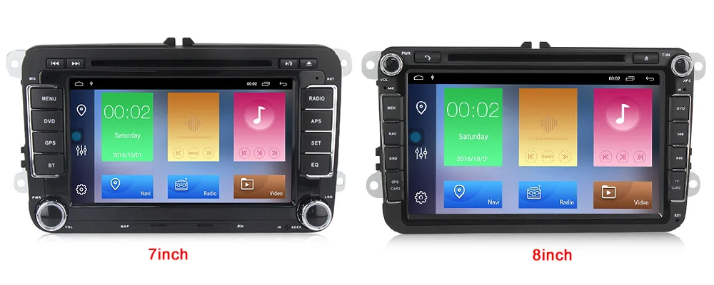 MEKEDE Android 9,1 2+ 32G автомобильное радио gps навигация для volkswagen Skoda Octavia golf 5 6 touran passat B6 polo tiguan RDS DVD
