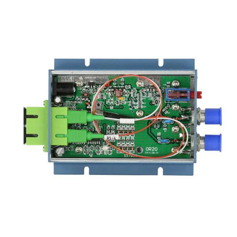 10 шт./лот алюминиевый CATV FTTH AGC SC APC Simplex Соединитель с 2 выходными портами WDM для PON OR20