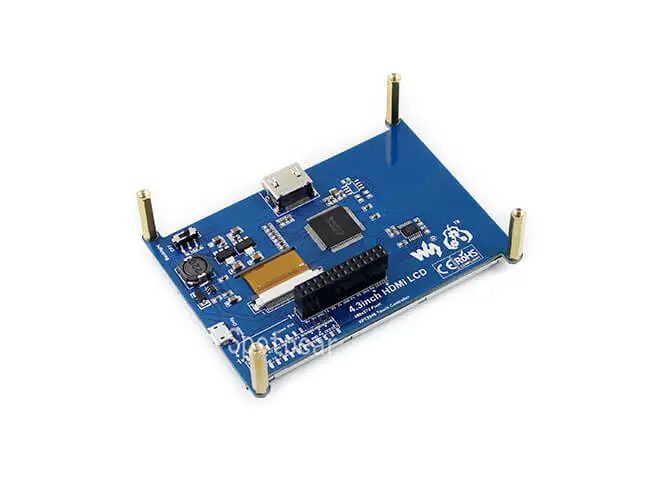 Сенсорный экран Raspberry pi 4 3 дюйма HDMI LCD более умный чем 5 дюймовый ЖК дисплей и 7