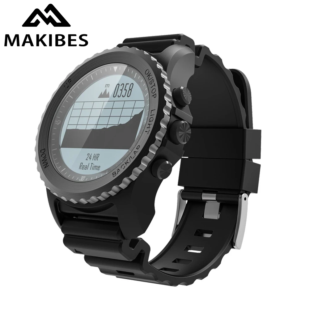 Новые смарт часы Makibes G07 GPS для мужчин и женщин трекер активности динамический