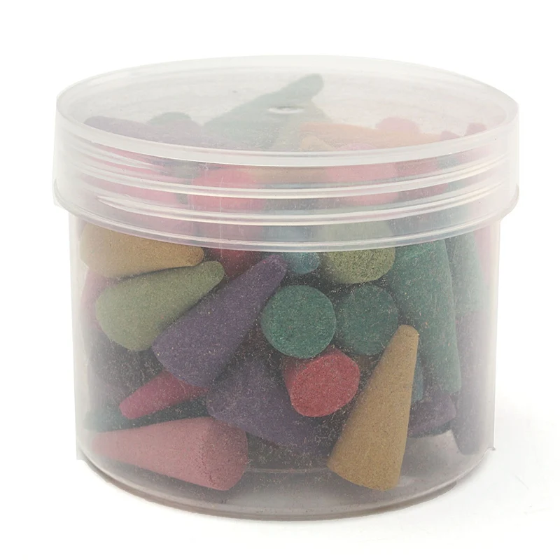 80 шт./кор. конусы для благовоний с несколькими запахами башня благовония жасмин