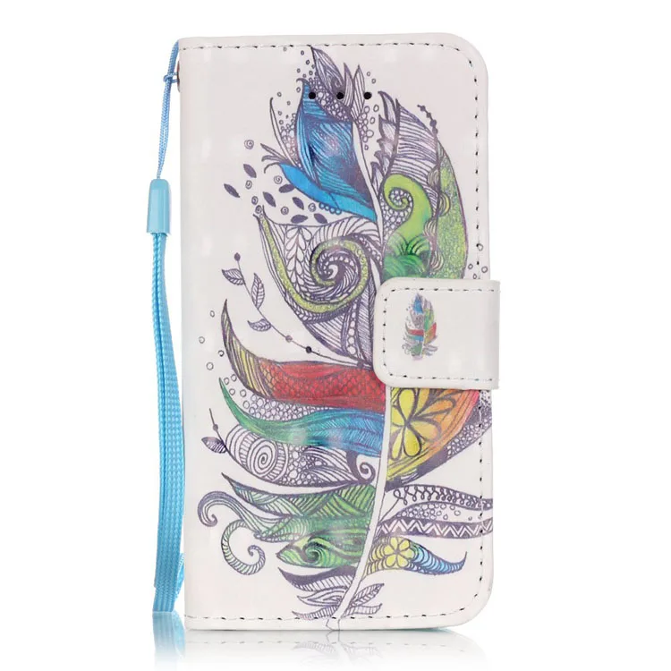 Роскошный чехол-книжка с магнитной застежкой и 3D красивой кожаной подставкой