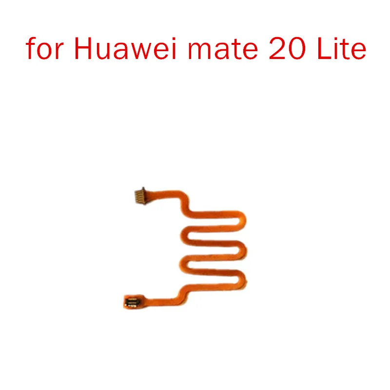 Для huawei mate 20 Lite сканер отпечатков пальцев разъем Кнопка Домой сенсорный ID гибкий кабель ремонт запасных частей тест QC