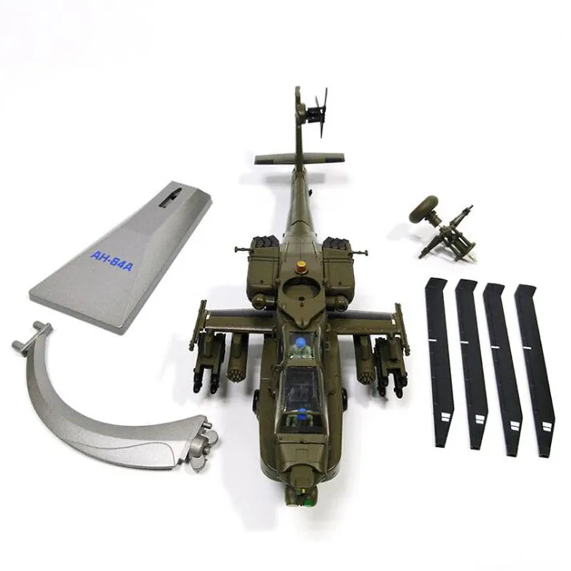 1/72 весы черный ястреб AH 64 Вертолет Апачи армии истребитель самолет модели для