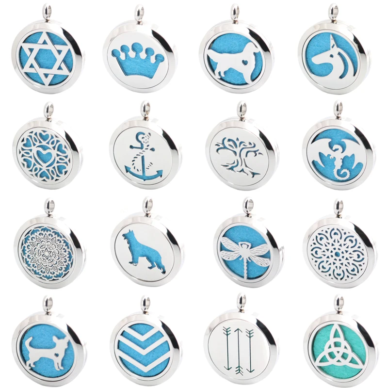 Лидер продаж серебряные ювелирные украшения 30 мм стильные ароматерапевтические